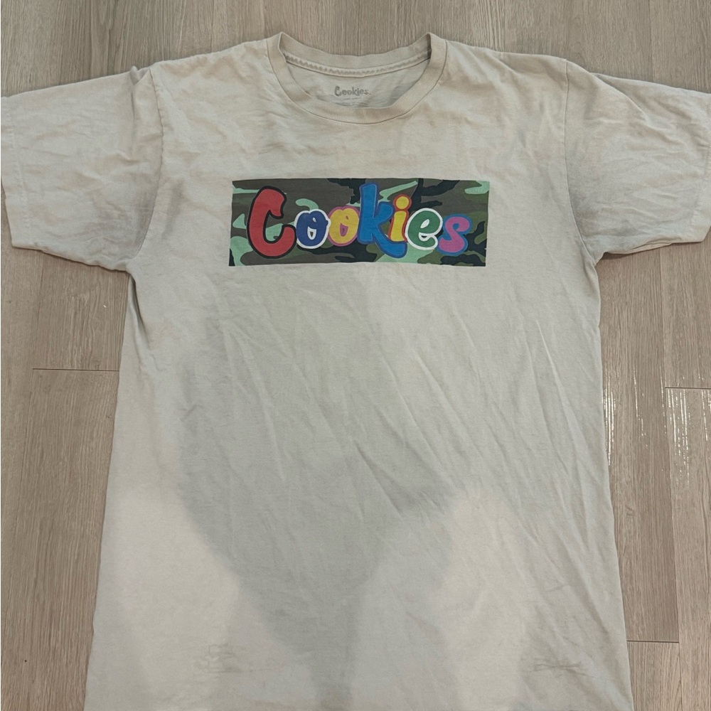 Cookies Beige Graphic Tee